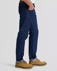 Lee 101 Z Made In Japan Regular Fit 11.75oz Selvedge Mens Jeans - Dry Red Cast