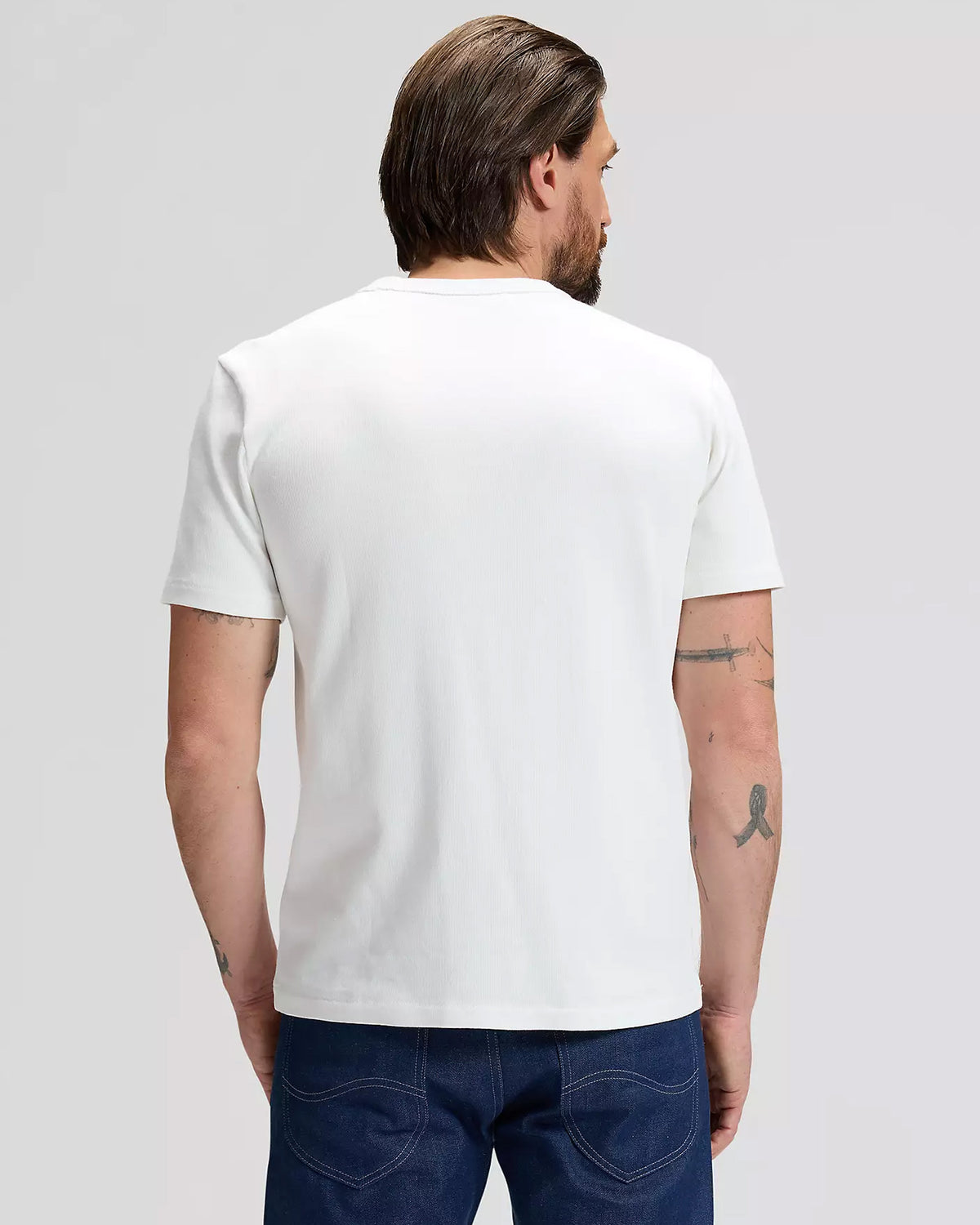 Lee 101 Relaxed Tee - Bright White | Lee T Shirts | JEANSTORE