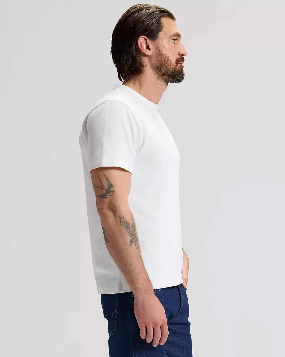 Lee 101 Relaxed Tee - Bright White | Lee T Shirts | JEANSTORE