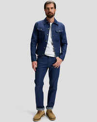 Lee 101 Made In Japan 11.75oz Selvedge Regular Rider Jacket - Dry Red Cast