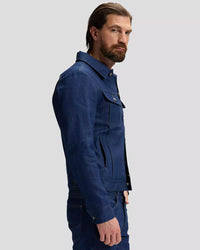Lee 101 Made In Japan 11.75oz Selvedge Regular Rider Jacket - Dry Red Cast