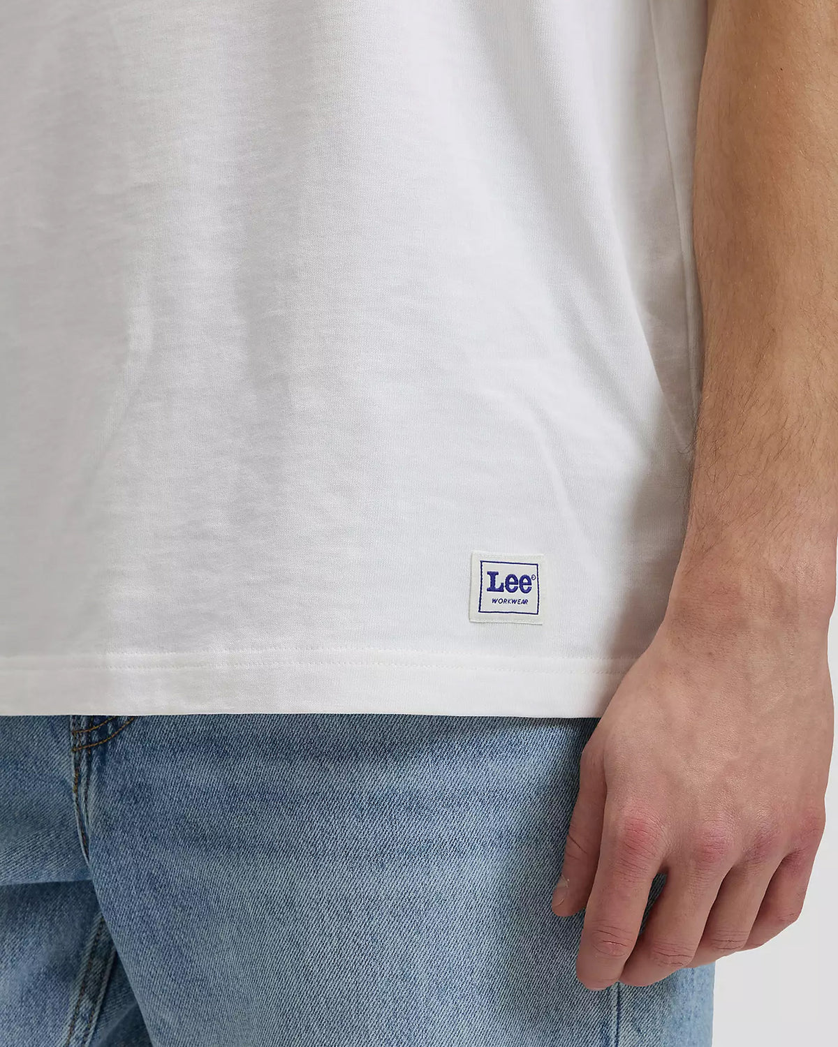 Lee Workwear Relaxed Boxy Tee - Bright White