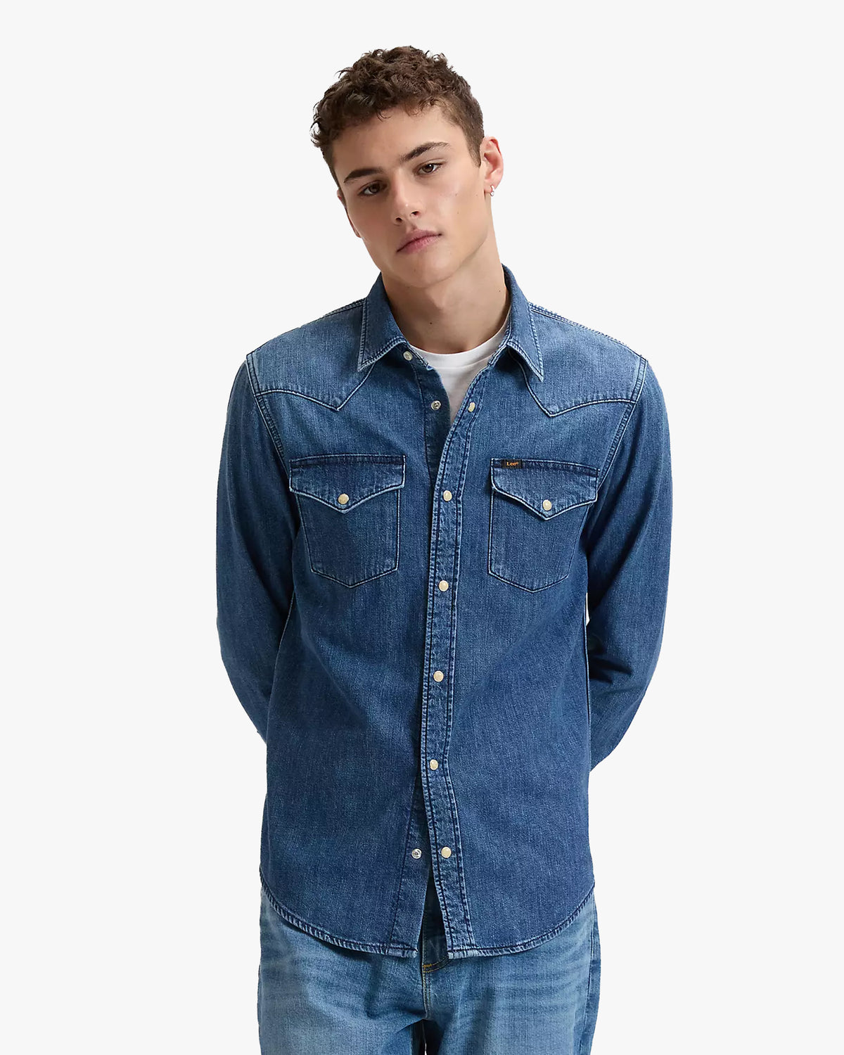 Lee Regular Western Denim Shirt - Brookside