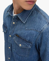 Lee Regular Western Denim Shirt - Brookside