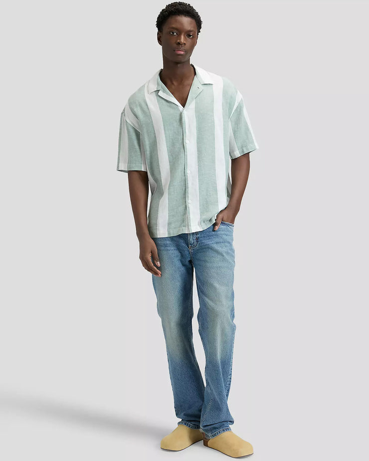 Lee Relaxed Resort Shirt - Desert Sage Stripe