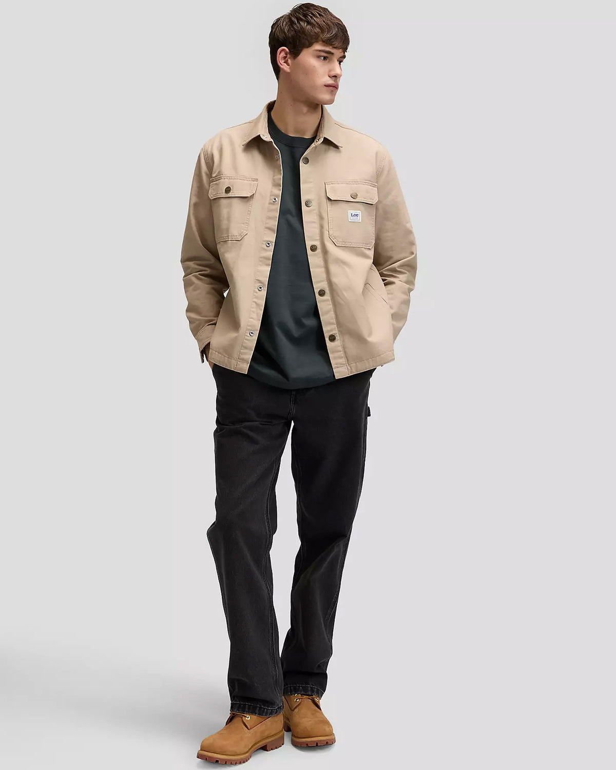 Lee Workwear Relaxed Overshirt - Perfect Khaki