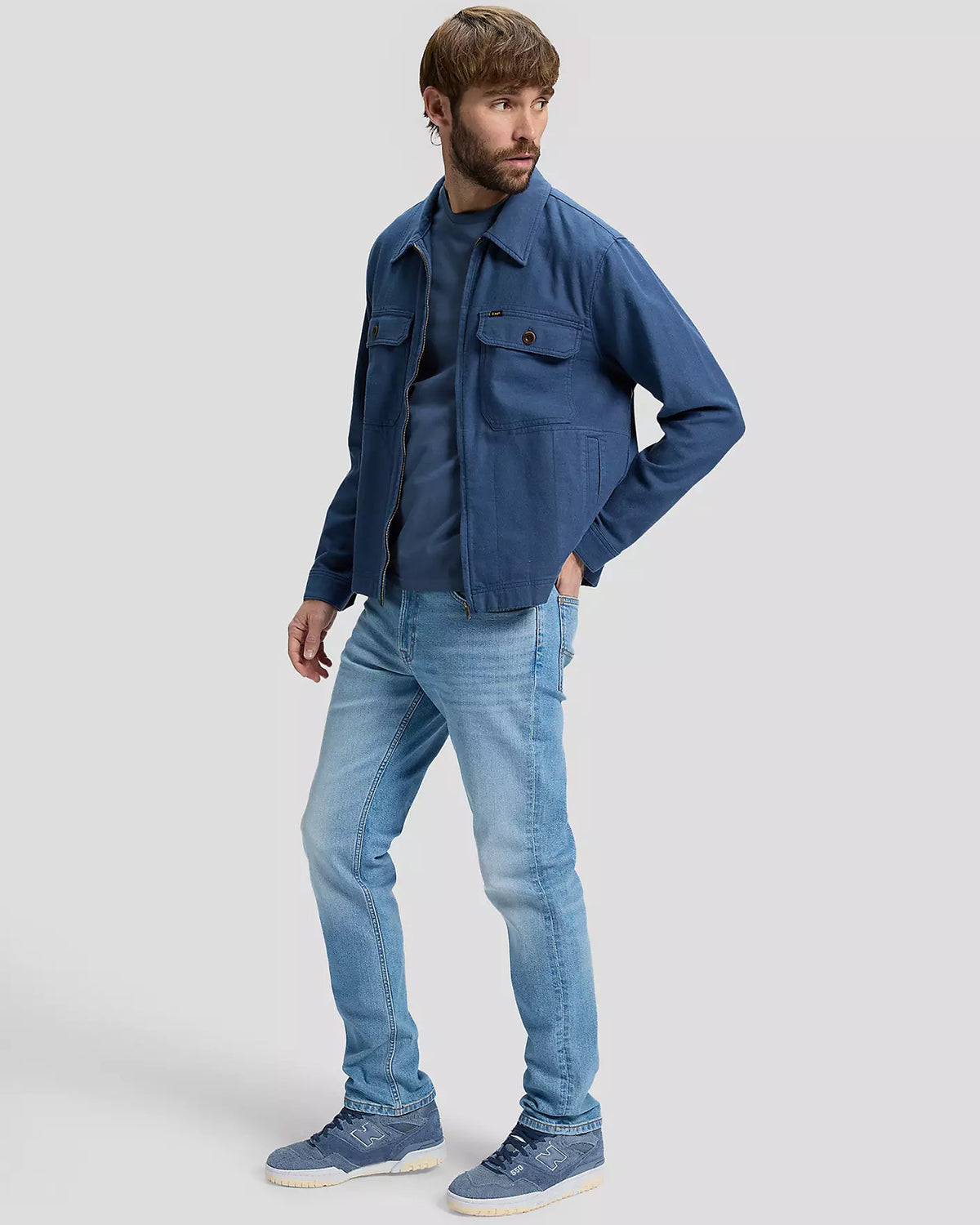 Lee Brooklyn Straight Regular Fit Mens Jeans - Jasper