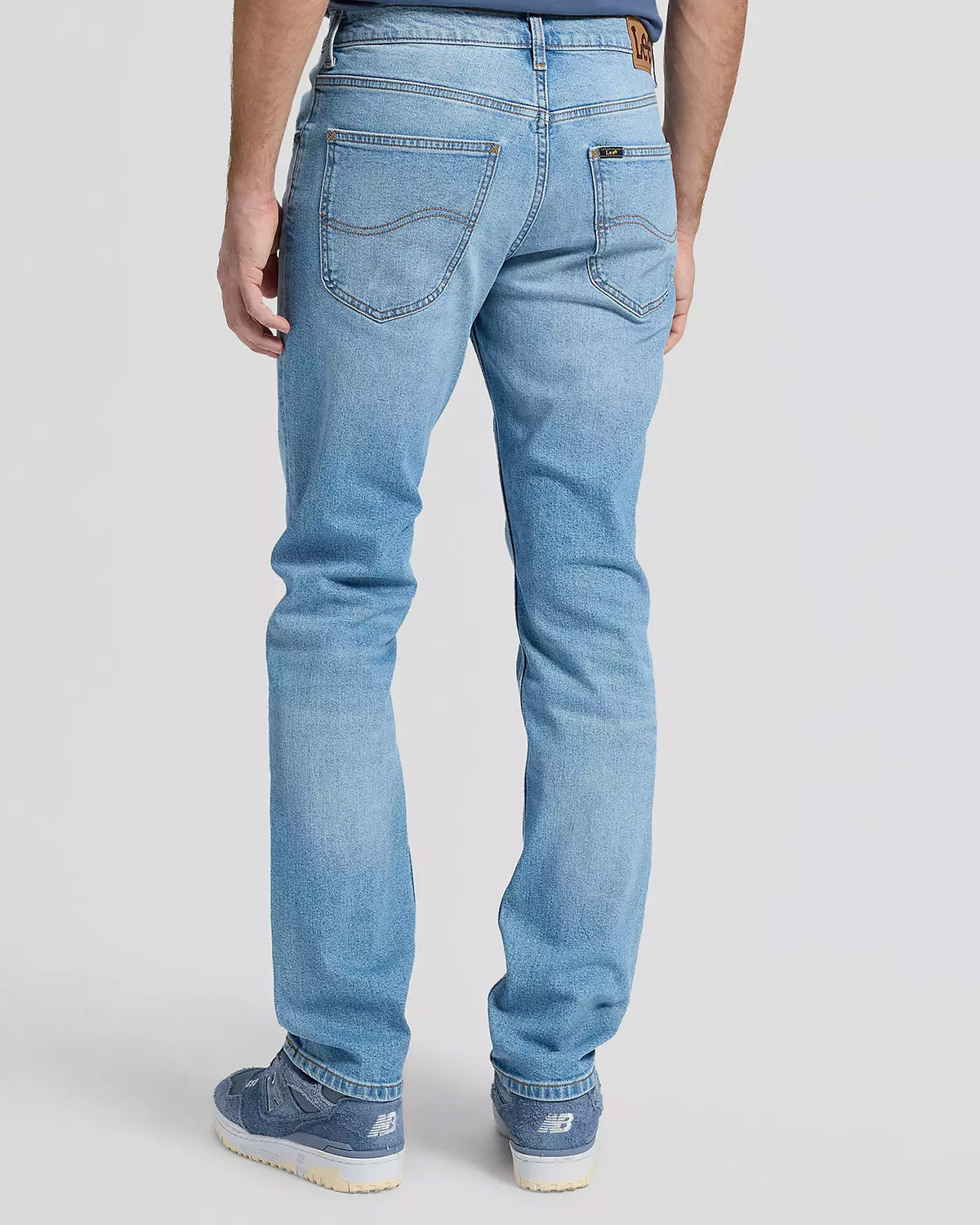 Lee Brooklyn Straight Regular Fit Mens Jeans - Jasper