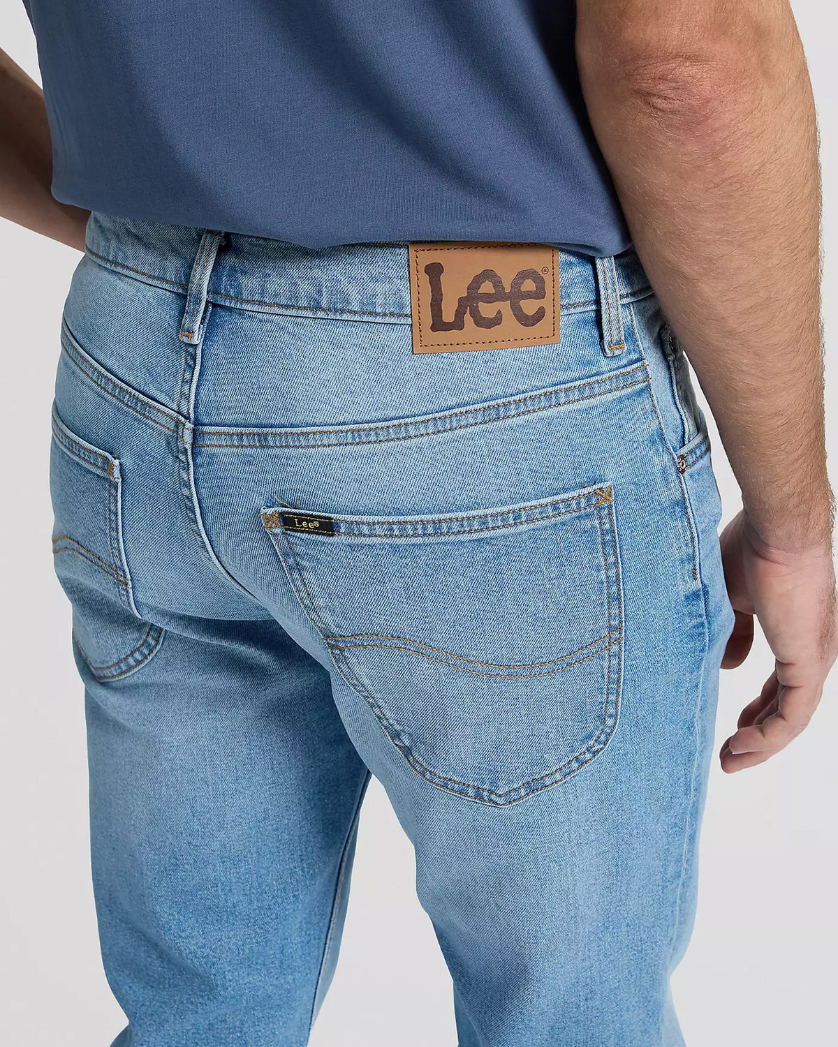 Lee Brooklyn Straight Regular Fit Mens Jeans - Jasper
