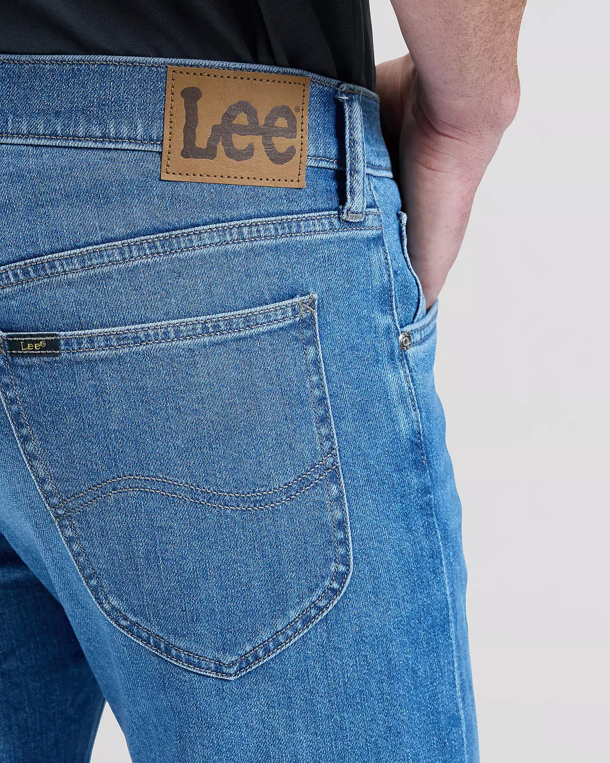 Lee Daren Zip Fly Regular Fit Mens Jeans - Skyfall | Lee Jeans | JEANSTORE
