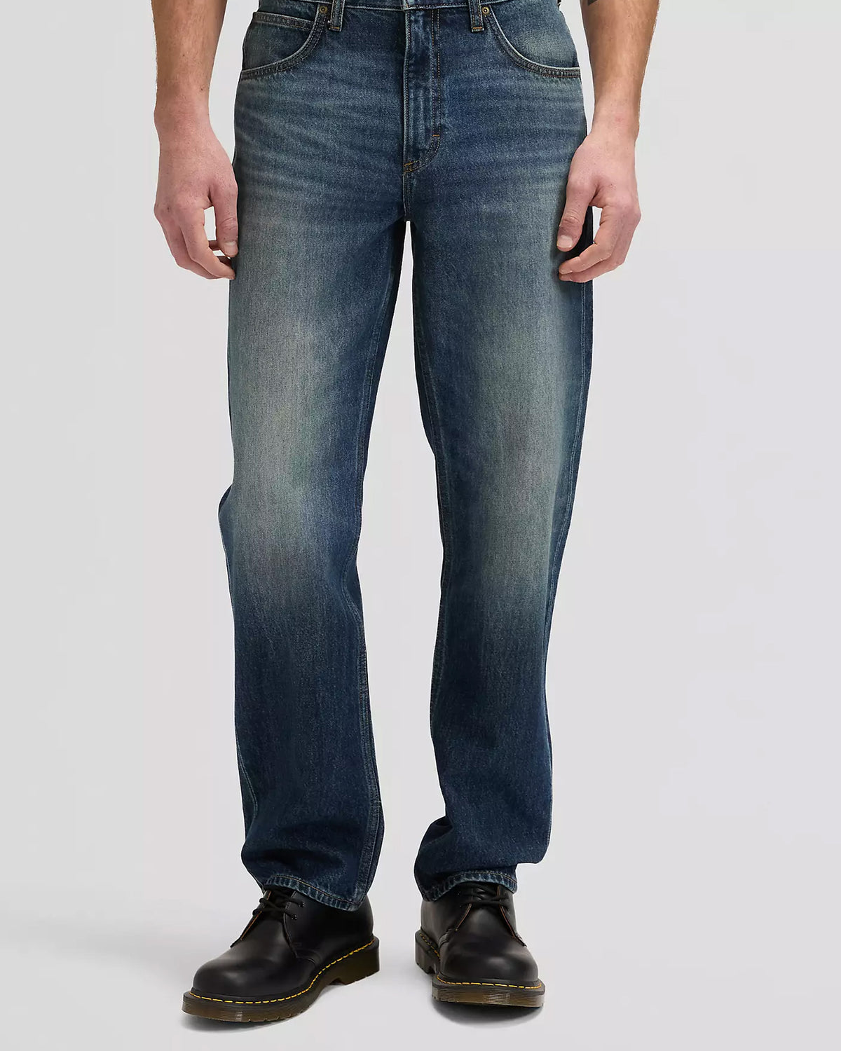 Lee Haden Relaxed Straight Mens Jeans - Carlo