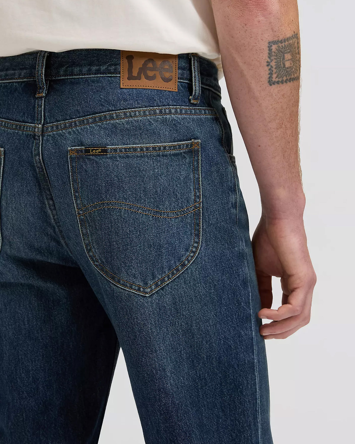 Lee Haden Relaxed Straight Mens Jeans - Carlo