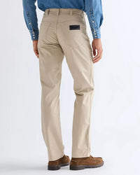 Wrangler Texas Stretch Authentic Straight Mens Trousers - Plaza Taupe | Wrangler Chinos & Trousers | JEANSTORE