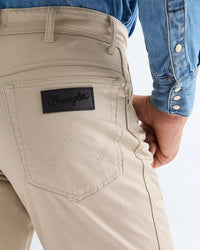 Wrangler Texas Stretch Authentic Straight Mens Trousers - Plaza Taupe | Wrangler Chinos & Trousers | JEANSTORE