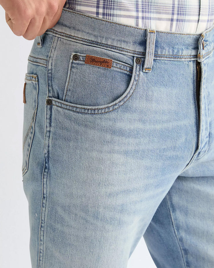 Wrangler Texas Stretch Toughlite Authentic Straight Mens Jeans - Tundra Ridge | Wrangler Jeans | JEANSTORE