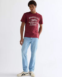 Wrangler Texas SLIM Toughlite Mens Jeans - Firelight