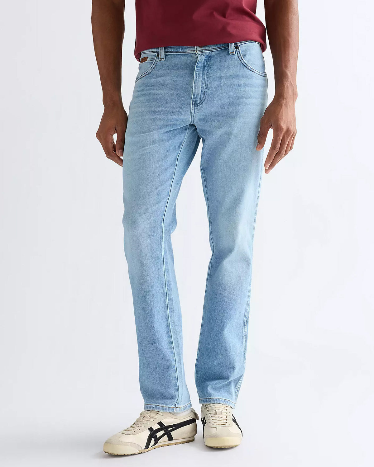 Wrangler Texas SLIM Toughlite Mens Jeans - Firelight
