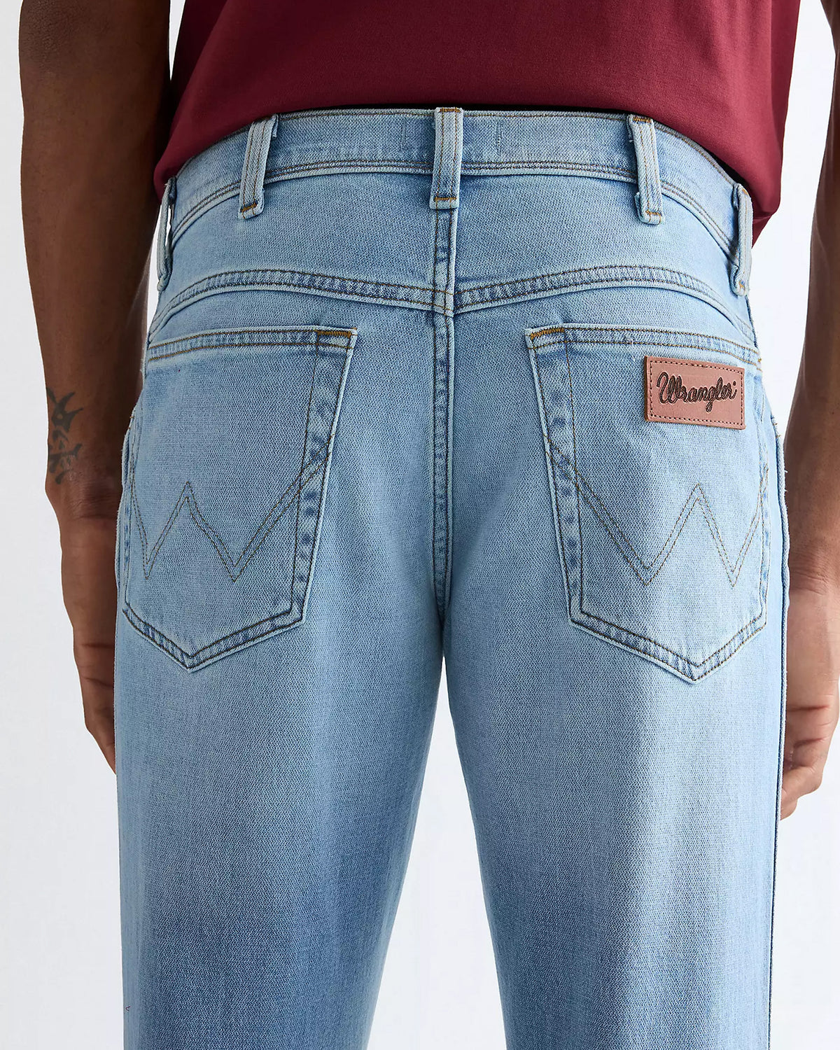 Wrangler Texas SLIM Toughlite Mens Jeans - Firelight
