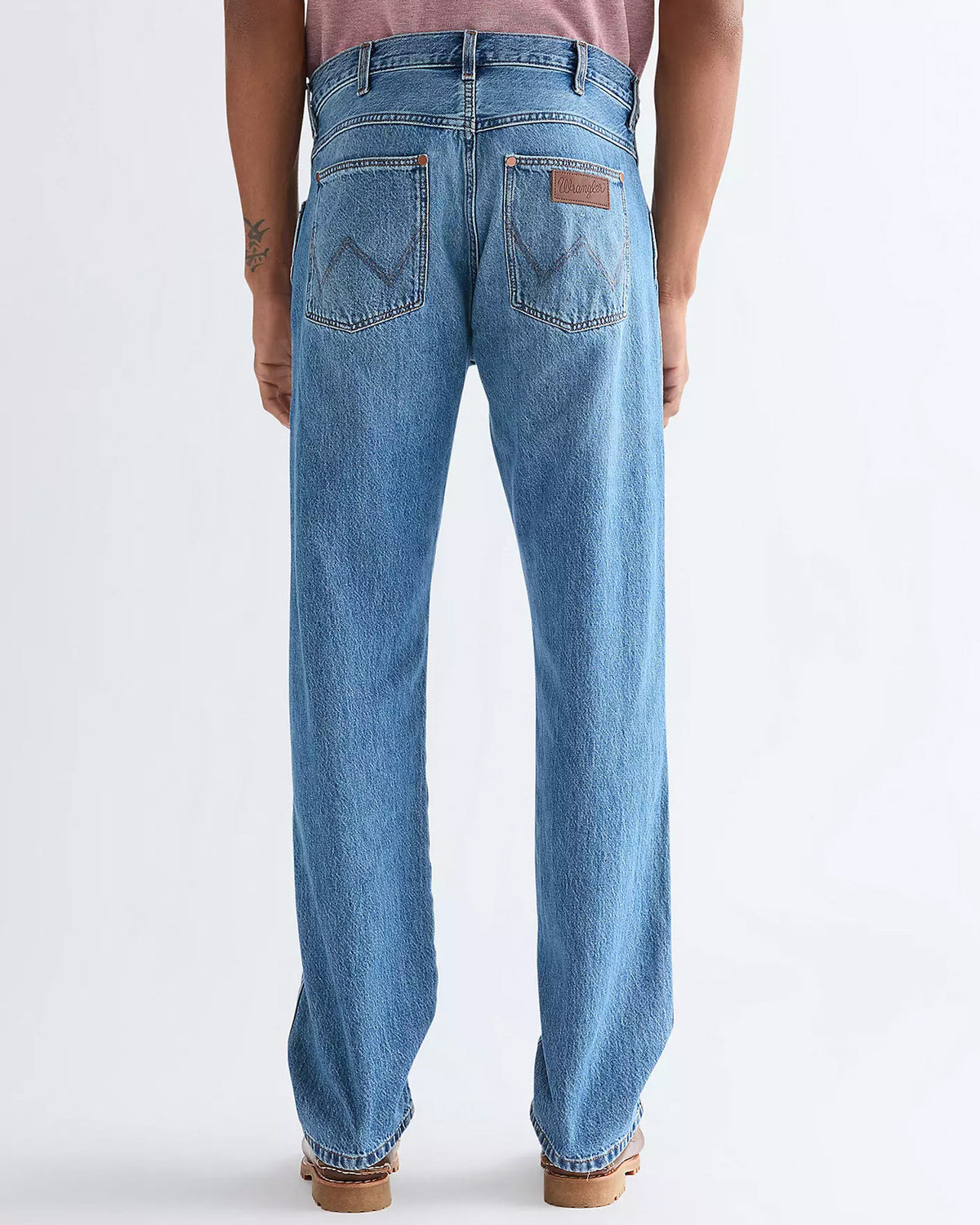 Wrangler Frontier Toughlite Relaxed Straight Mens Jeans - Storm Cloud | Wrangler Jeans | JEANSTORE