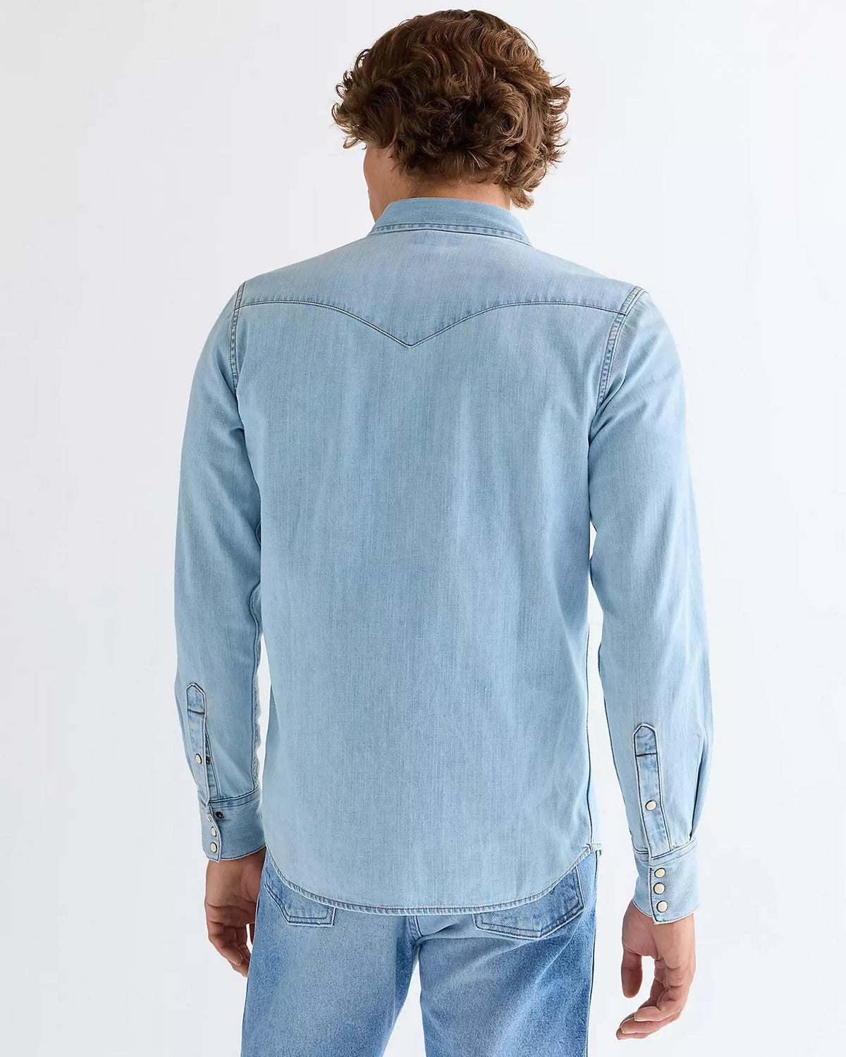 Wrangler Western Denim Shirt - Riverbank