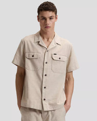 Lee S/S Utility Camp Shirt - Wheat