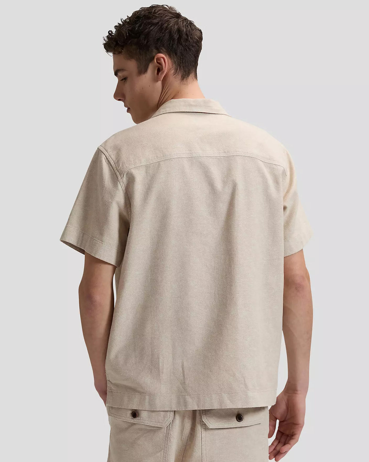 Lee S/S Utility Camp Shirt - Wheat