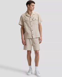 Lee S/S Utility Camp Shirt - Wheat
