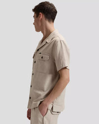 Lee S/S Utility Camp Shirt - Wheat