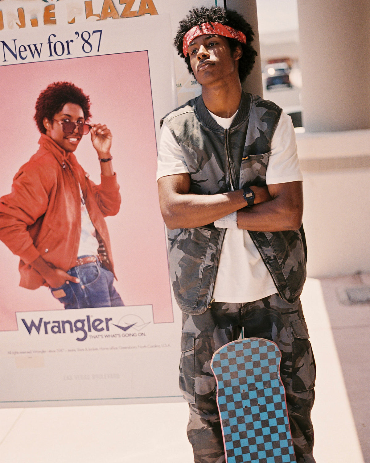 Wrangler® x Stranger Things™ Mike Lucas Vest - Camo - M