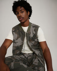 Wrangler® x Stranger Things™ Mike Lucas Vest - Camo