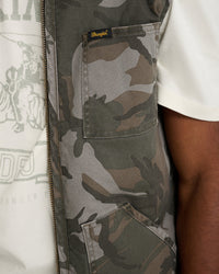 Wrangler® x Stranger Things™ Mike Lucas Vest - Camo