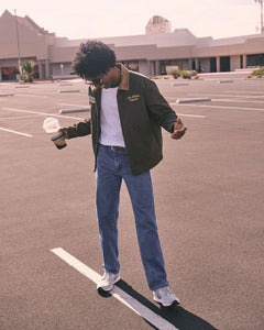 Wrangler® x Stranger Things™ 13MWZ Original Cowboy Cut Mens Jeans - Wrangler Blue