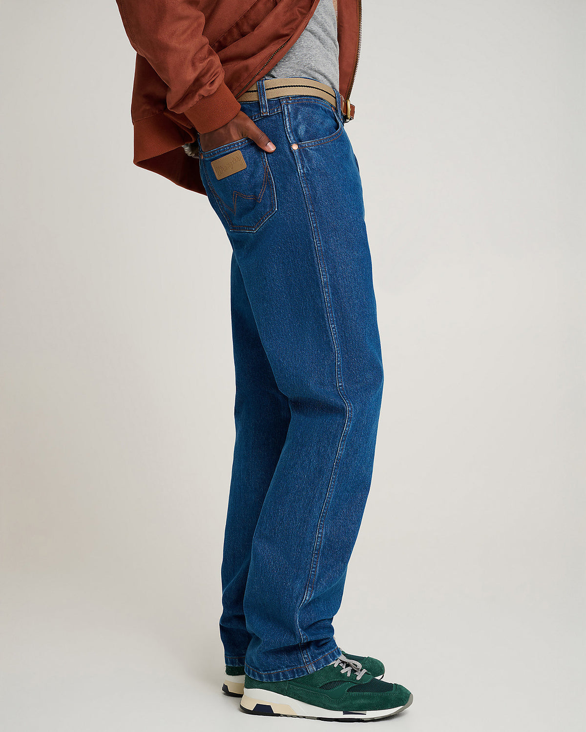 Wrangler® x Stranger Things™ 13MWZ Original Cowboy Cut Mens Jeans - Wrangler Blue | Wrangler Jeans | JEANSTORE