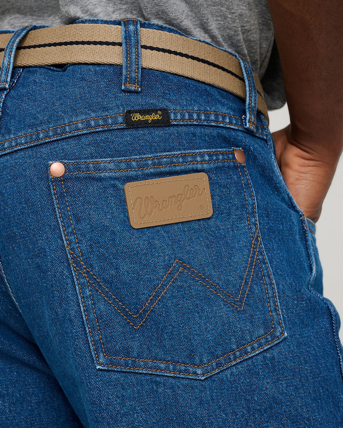 Wrangler® x Stranger Things™ 13MWZ Original Cowboy Cut Mens Jeans - Wrangler Blue | Wrangler Jeans | JEANSTORE