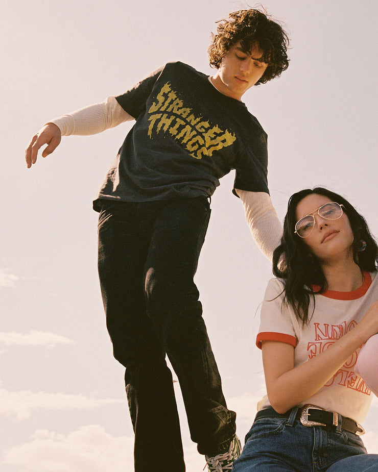 Wrangler® x Stranger Things™ Tee - Washed Black