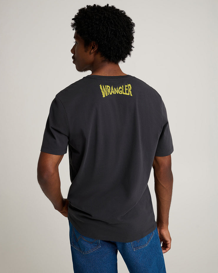 Wrangler® x Stranger Things™ Tee - Washed Black