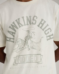 Wrangler® x Stranger Things™ Hawkins High Tee - Marshmallow