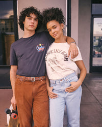 Wrangler® x Stranger Things™ Hawkins High Tee - Marshmallow