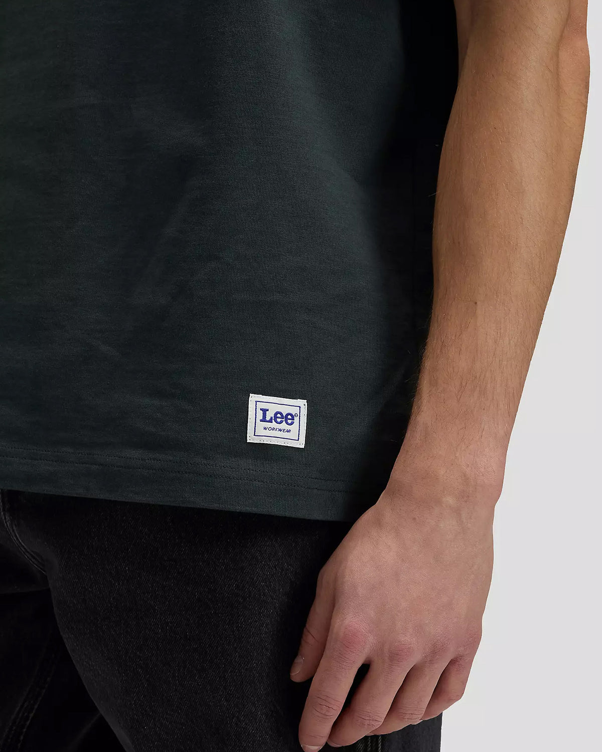 Lee Workwear Relaxed Boxy Tee - Washed Black