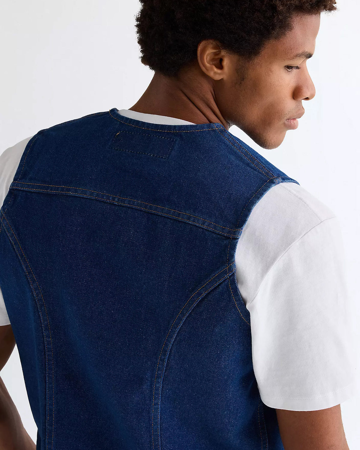 Wrangler Cowboy Cut Vest - Prewashed Indigo
