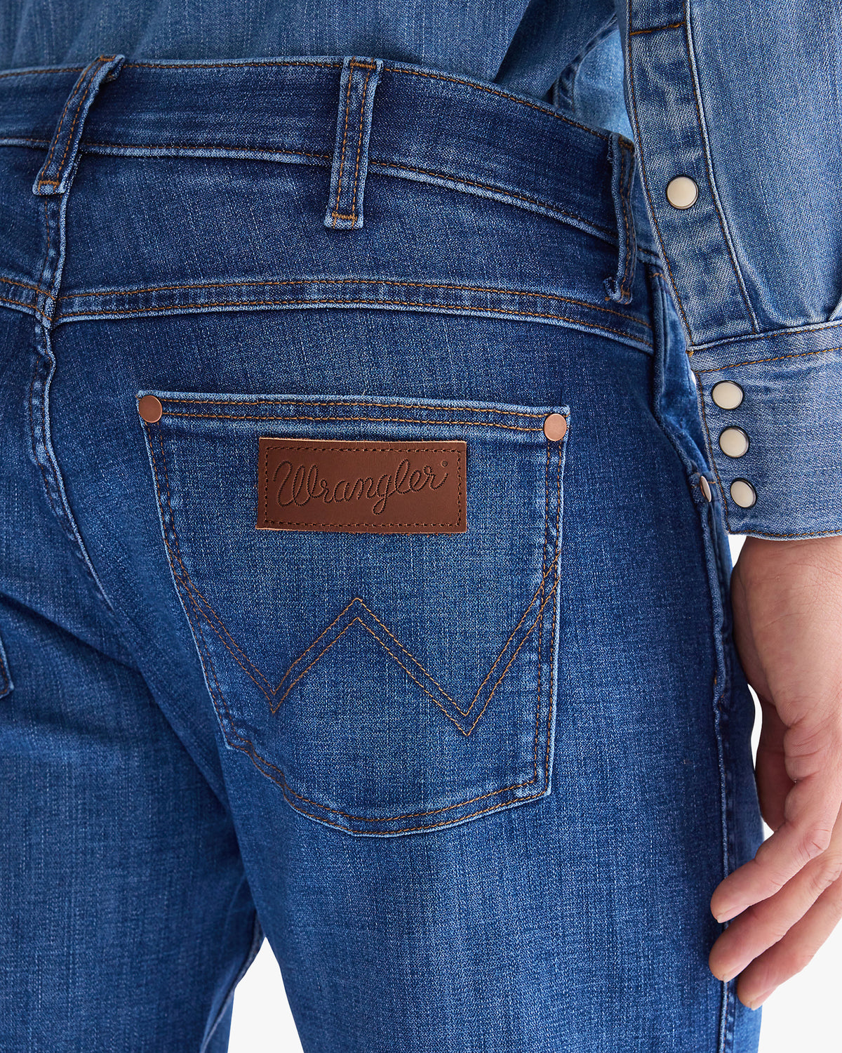 Wrangler Greensboro Regular Fit Mens Jeans - Dandelion Summer