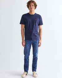 Wrangler Texas SLIM 'Free To Stretch' Mens Jeans - Blue Jam