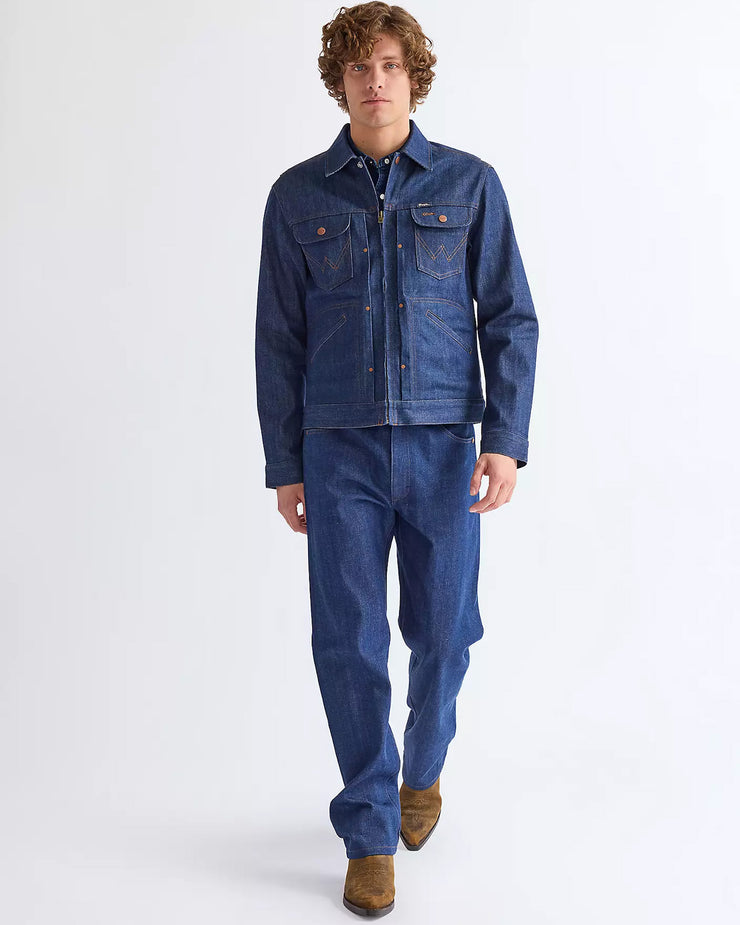 Wrangler Blue Bell 13MWZ Original Cowboy Cut Mens Selvedge Jeans - Indigo Raw