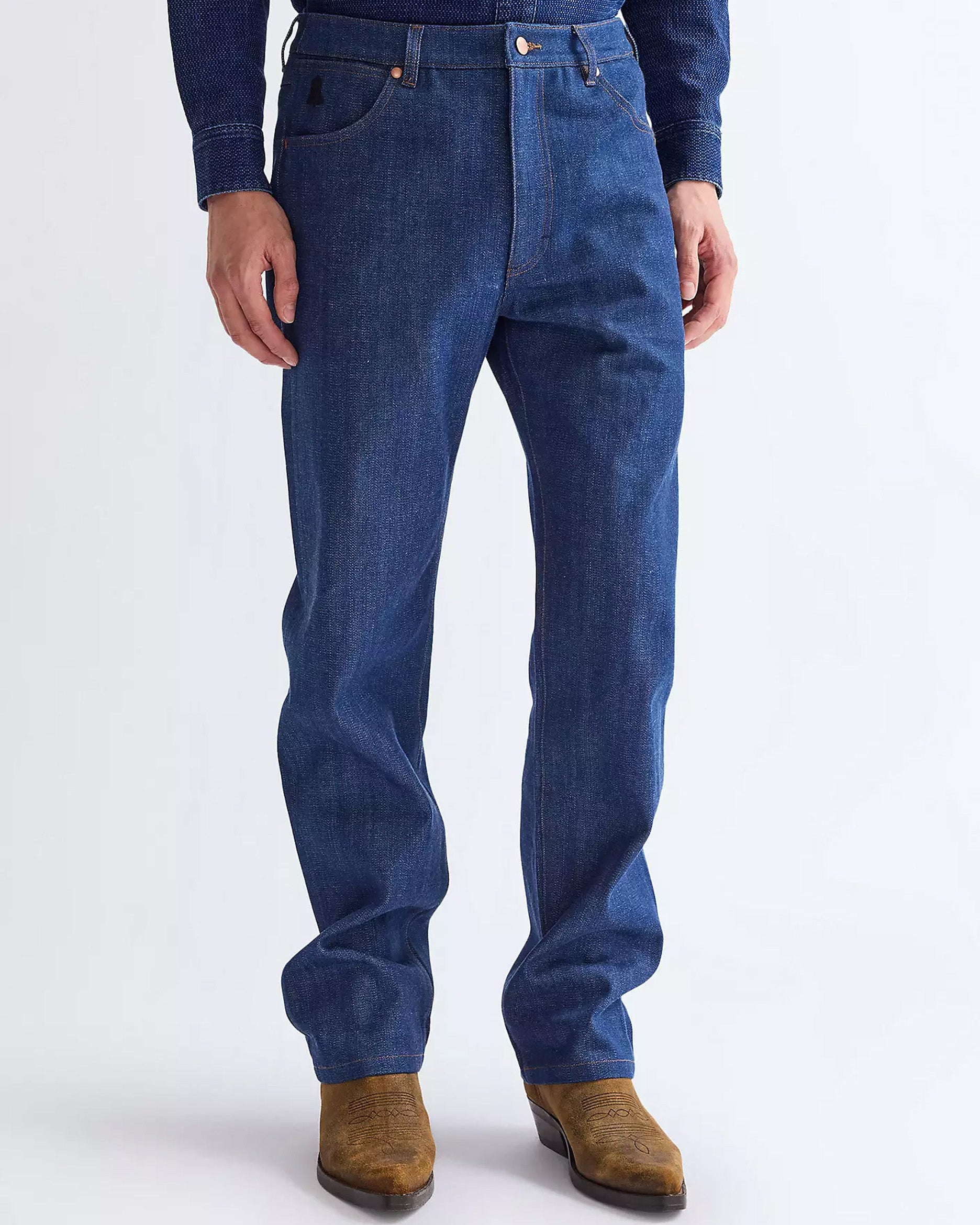 Wrangler Blue Bell 13MWZ Original Cowboy Cut Mens Selvedge Jeans - Ind