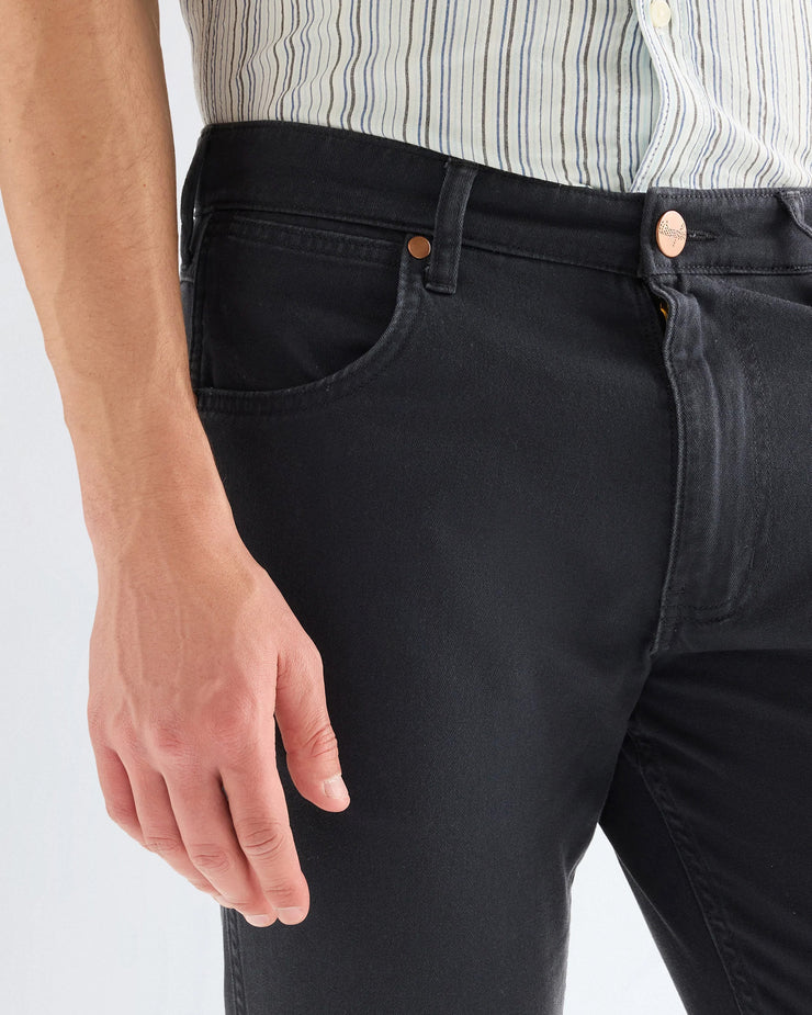 Wrangler Greensboro Regular Fit Mens Cotton Trousers - Dark Navy