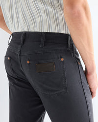 Wrangler Greensboro Regular Fit Mens Cotton Trousers - Dark Navy | Wrangler Chinos & Trousers | JEANSTORE