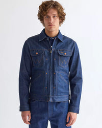 Wrangler Blue Bell 11MJZ Selvedge Denim Jacket - Indigo Raw | Wrangler Jackets & Coats | JEANSTORE