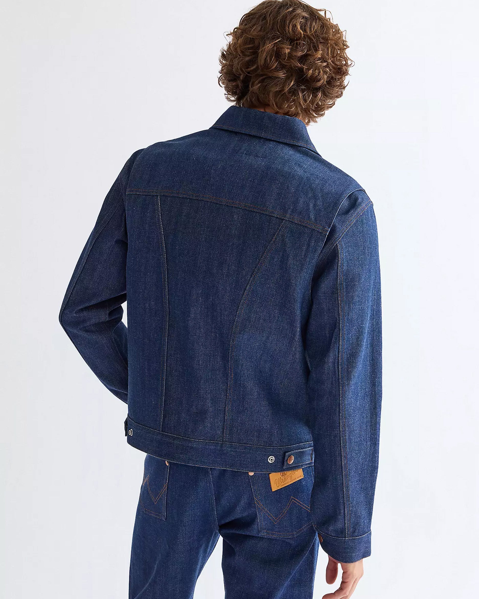 Wrangler Blue Bell 11MJZ Selvedge Denim Jacket - Indigo Raw