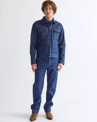 Wrangler Blue Bell 11MJZ Selvedge Denim Jacket - Indigo Raw | Wrangler Jackets & Coats | JEANSTORE