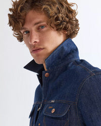 Wrangler Blue Bell 11MJZ Selvedge Denim Jacket - Indigo Raw | Wrangler Jackets & Coats | JEANSTORE